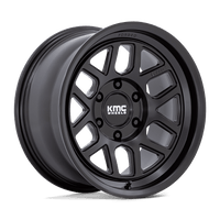 KMC KM446 MESA FORGED MONOBLOCK Satin Black wheel
