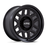 KMC KM451 MESA FORGED MONOBLOCK Satin Black wheel