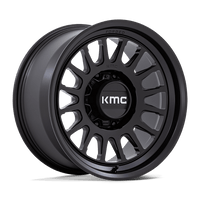 KMC KM452 IMPACT FORGED MONOBLOCK Satin Black wheel