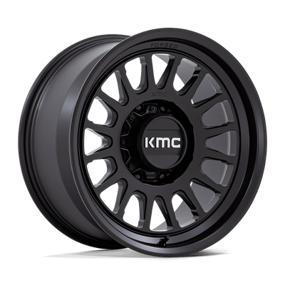 KMC KM452 IMPACT FORGED MONOBLOCK Satin Black wheel