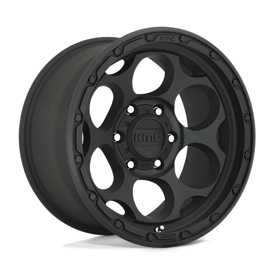 KMC KM541 DIRTY HARRY Textured Black wheel