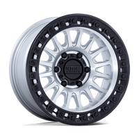 KMC KM552 IMS Machined W/ Matte Black Lip wheel