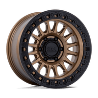 KMC KM552 IMS Matte Bronze W Gloss Black Lip wheel