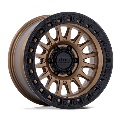 KMC KM552 IMS Matte Bronze W Gloss Black Lip wheel