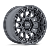 KMC KM556 CRUX Gloss Gunmetal wheel