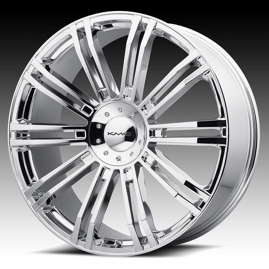 KMC KM677 D2 Chrome wheel