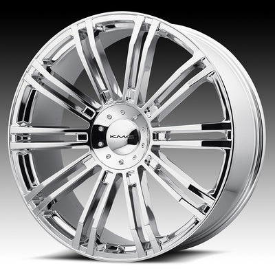KMC KM677 D2 Chrome wheel