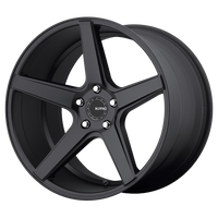 KMC KM685 DISTRICT Satin Black wheel