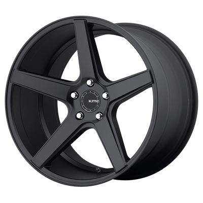 KMC KM685 DISTRICT Satin Black wheel