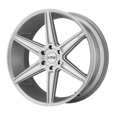 KMC KM712 PRISM TRUCK Brushed Silver wheel