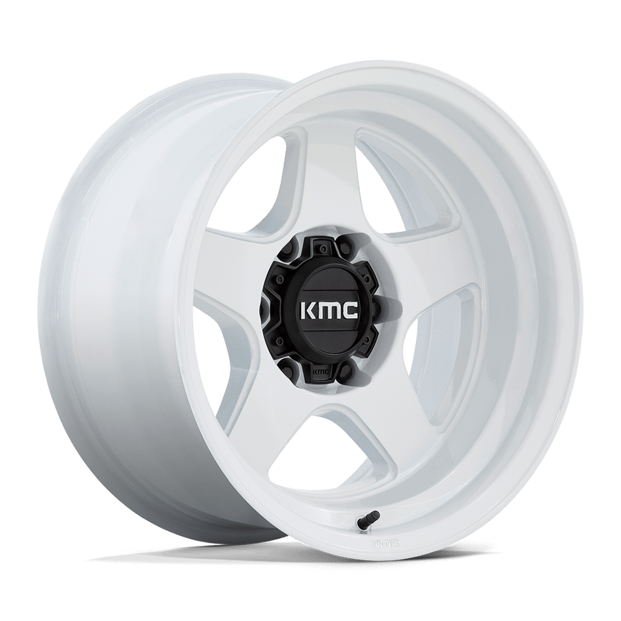 KMC KM728 LOBO Gloss White wheel