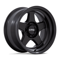KMC KM728 LOBO Matte Black wheel