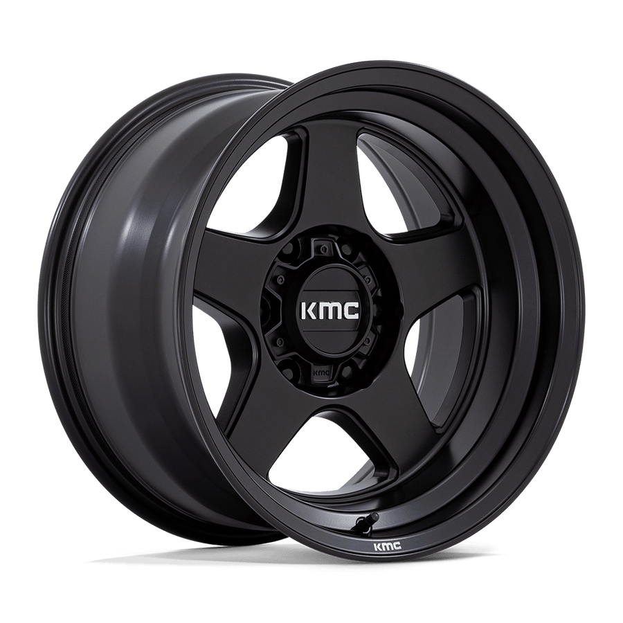 KMC KM728 LOBO Matte Black wheel