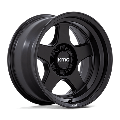KMC KM728 LOBO Matte Black wheel