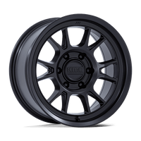 KMC KM729 RANGE Matte Black wheel