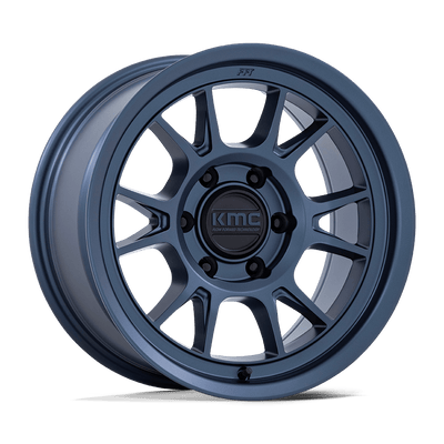 KMC KM729 RANGE Metallic Blue wheel