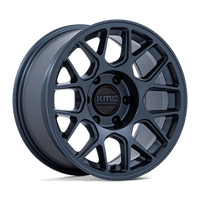 KMC KM730 HATCHET Metallic Blue wheel