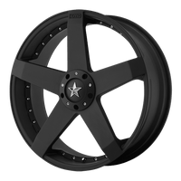 KMC KM775 ROCKSTAR CAR Matte Black wheel