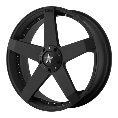 KMC KM775 ROCKSTAR CAR Matte Black wheel