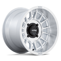 KMC Powersports KS138 IMPACT UTV Silver W/ Machined Face wheel