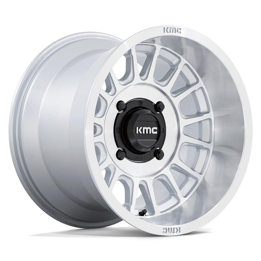 KMC Powersports KS138 IMPACT UTV Silver W/ Machined Face wheel