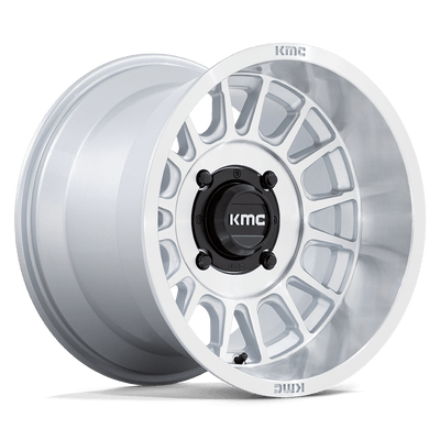 KMC Powersports KS138 IMPACT UTV Silver W/ Machined Face wheel