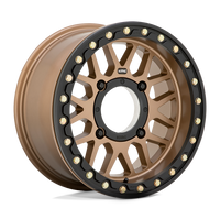 KMC Powersports KS235 GRENADE UTV BEADLOCK Satin Bronze wheel
