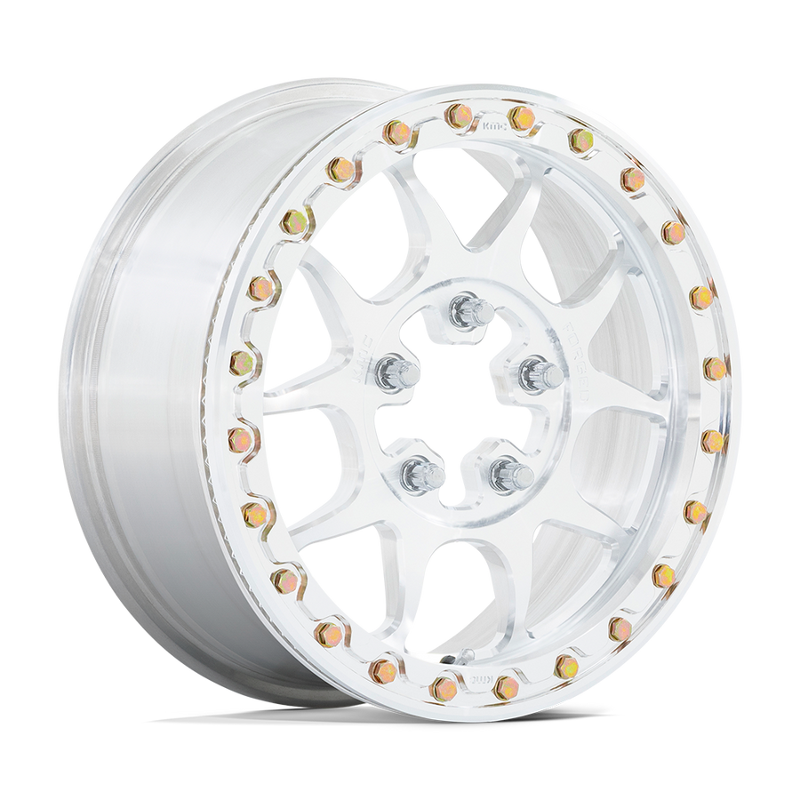 KMC Powersports KS437 TORO FORGED UTV BEADLOCK Raw Machined Forged wheel