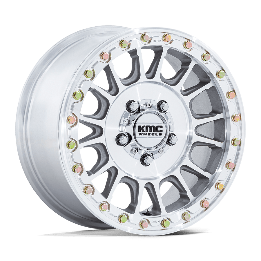 KMC Powersports KS239 IMPACT UTV BEADLOCK Machined wheel