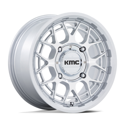 KMC Powersports KS139 TECHNIC UTV Gloss Silver Machined wheel