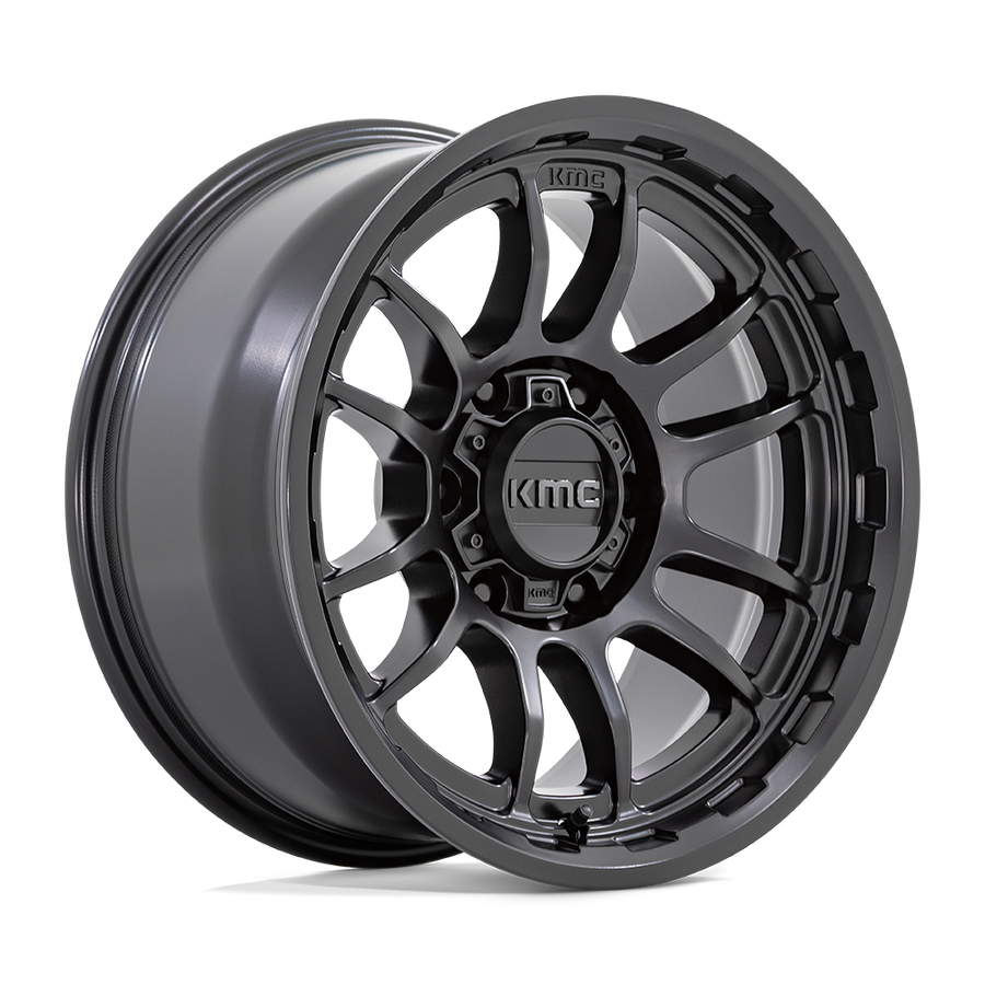 KMC KM727 WRATH Satin Black wheel