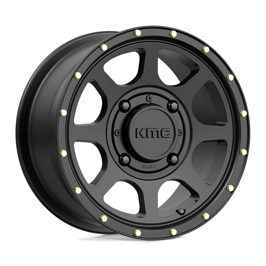 KMC Powersports KS134 ADDICT 2 UTV Satin Black wheel