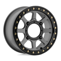 KMC Powersports KS234 ADDICT 2 UTV BEADLOCK Satin Gray wheel