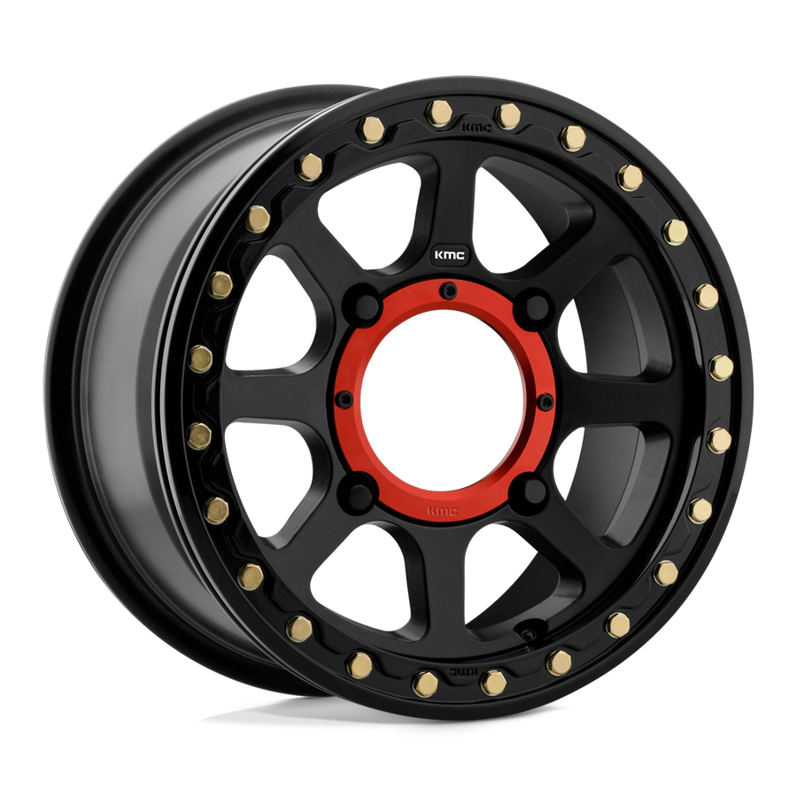 KMC Powersports KS234 ADDICT 2 UTV BEADLOCK Satin Black wheel