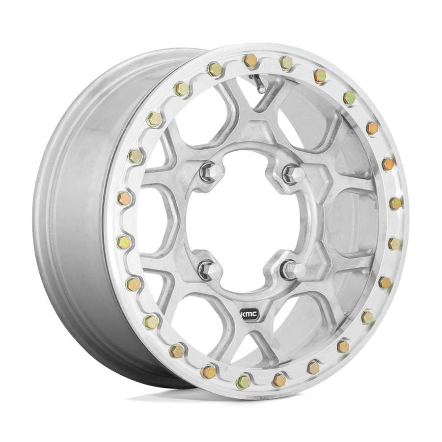 KMC Powersports KS433 MESA FORGED UTV BEADLOCK Raw Finish wheel