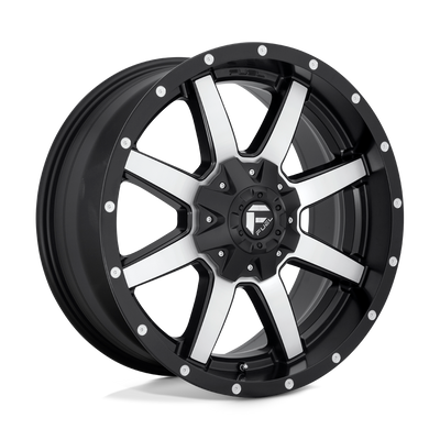 Fuel 1PC D537 MAVERICK Matte Black Machined wheel