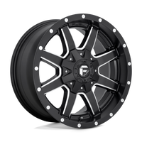 Fuel 1PC D538 MAVERICK Matte Black Milled wheel