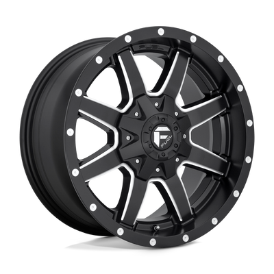 Fuel 1PC D538 MAVERICK Matte Black Milled wheel