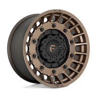 Fuel 1PC D725 MILITIA Matte Bronze & Black wheel