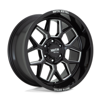 Moto Metal MO803 BANSHEE Gloss Black Milled wheel