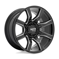 Moto Metal MO804 SPIDER Gloss Black Milled wheel
