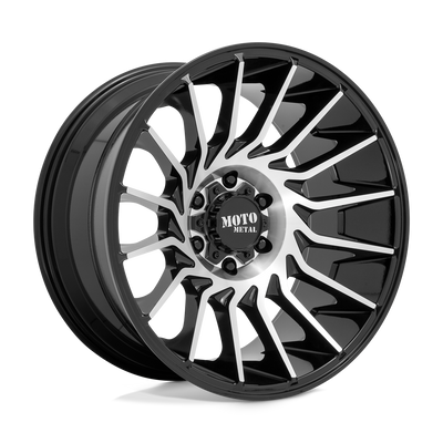 Moto Metal MO807 Gloss Black Machined wheel