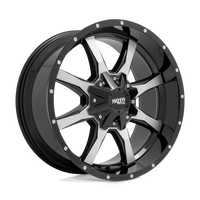 Moto Metal MO970 Gloss Black Machined wheel