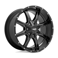 Moto Metal MO970 Satin Black Milled wheel