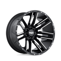 Moto Metal MO978 RAZOR Satin Black Machined wheel