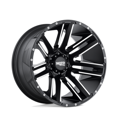Moto Metal MO978 RAZOR Satin Black Machined wheel