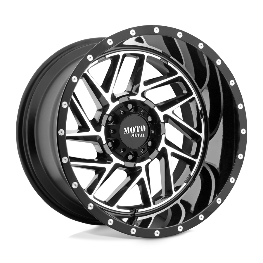 Moto Metal MO985 BREAKOUT Gloss Black Machined wheel