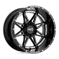 Moto Metal MO993 HYDRA Gloss Black Milled wheel