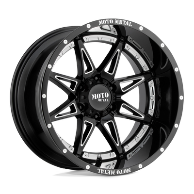 Moto Metal MO993 HYDRA Gloss Black Milled wheel