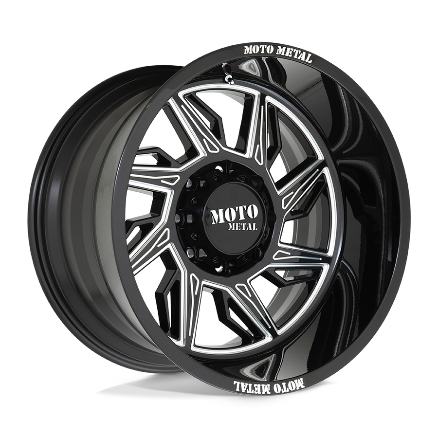 Moto Metal MO997 HURRICANE Gloss Black Milled - Right wheel
